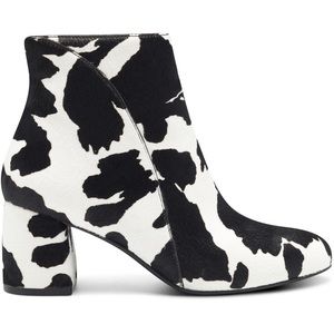 I.N.C. Cow print bootie